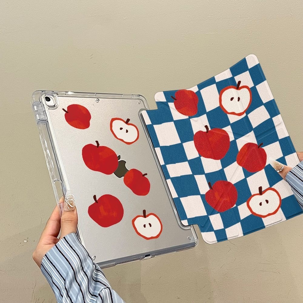 เคสสําหรับ iPad Mini6/7 Gen11th A16 Air6 2024 Pro Air3 10.5" 2025 Pro Gen7/8/9 Air7 Gen10th 2022 IPad ป้องกัน Y + 3 พับขาตั้ง