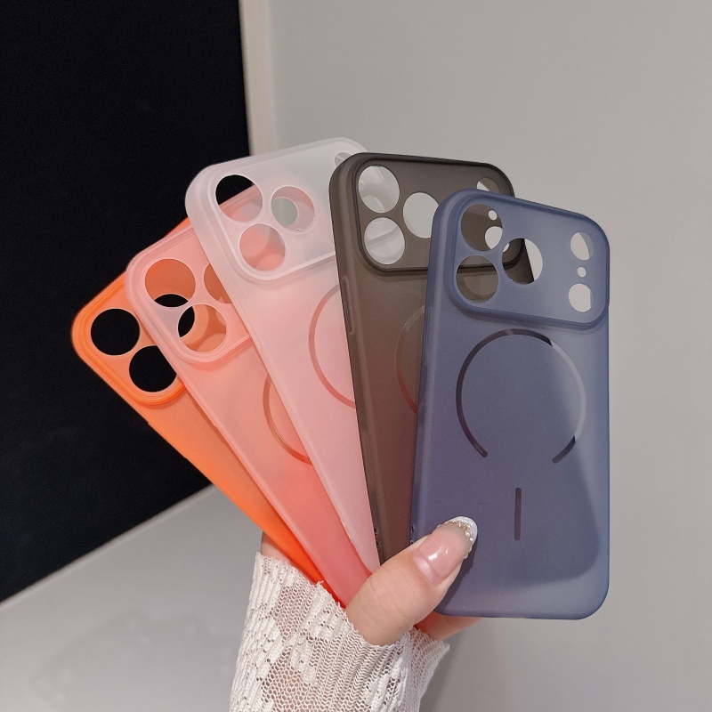 บางเฉียบ 0.8 มม. ฝ้าทันที 17 เคสโทรศัพท์หน้าต่างขนาดใหญ่เหมาะสําหรับ ไอโฟน 11 12 13 14 15 16 17 มือโปร สูงสุด รวมทุกอย่างซิลิโคนป้องกันการตกฝาครอบนุ