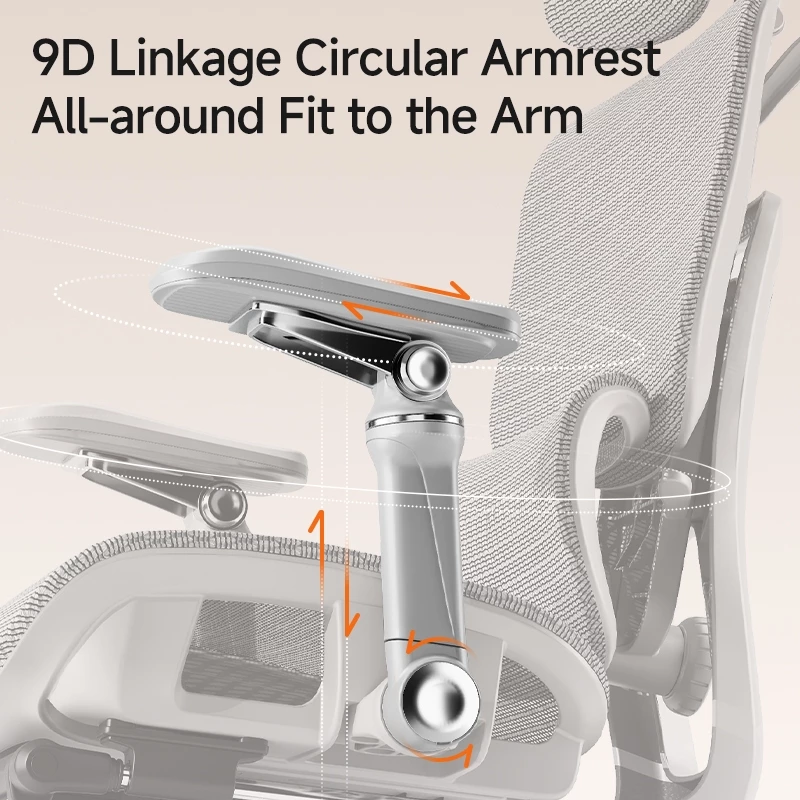 Ergonomic Chair เก้าอี้เกมมิ่ง เก้าอี้คอมพิวเตอร์ ใช้ในบ้าน นั่งสบายไม่ปวดหลัง เอนนอนได้ รองรับเอว สำหรับสำนักงาน thumbnail 10