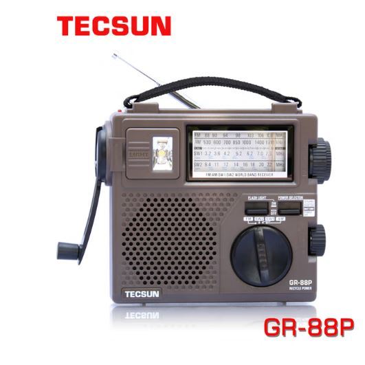 Tecsun GR-88 วิทยุฉุกเฉิน