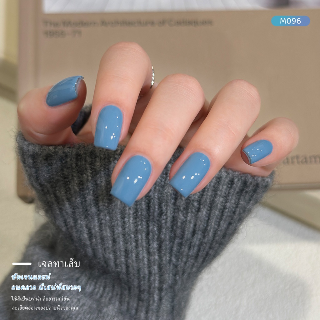 XEIJAYI 15ml – ยาทาเล็บเจลสีฟ้าอ่อนใหม่ ติดทนนาน สีสันสดใส เหมาะสำหรับการทำเล็บ DIY ที่บ้าน ราคา ถูกที่สุด ดีลบีเคเค แกลเลอรีภาพที่ 5