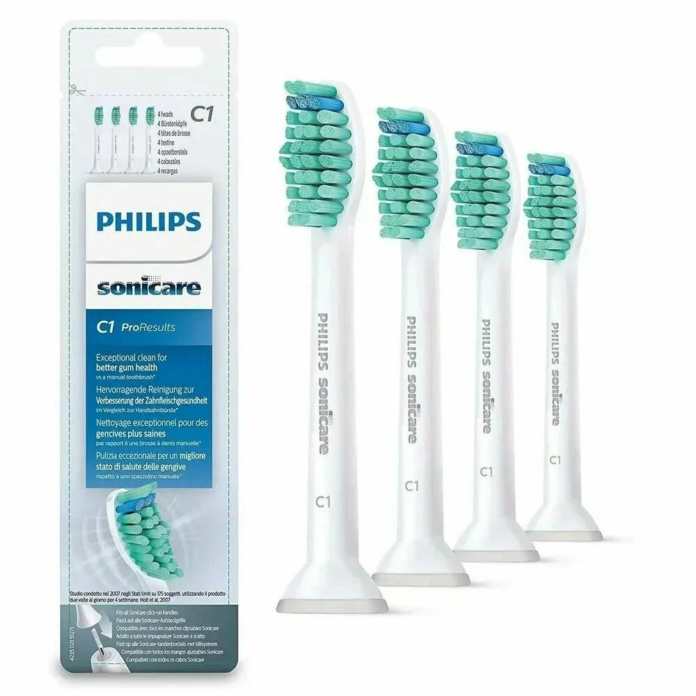 หัวแปรงสีฟันทดแทน C1 เข้ากันได้กับแปรงสีฟันไฟฟ้า Philips Sonicare Excellent Cleanin