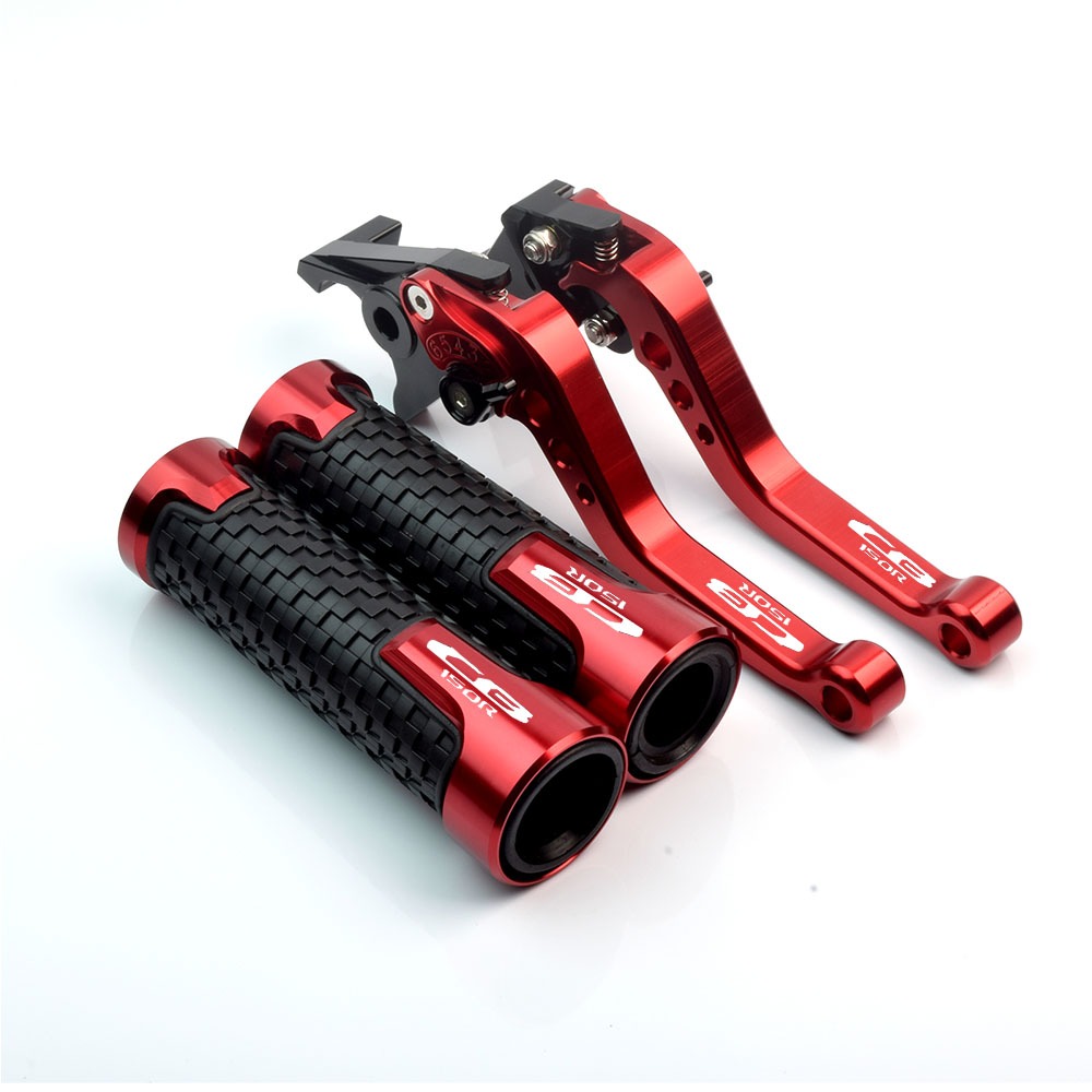 Mooreaxe สําหรับ Honda CB150R 2017 - 2024 CB150F X อลูมิเนียมเบรคคันโยกคลัตช์พร้อมมือจับอุปกรณ์เสริมรถจักรยานยนต์ YSTZ02 T1