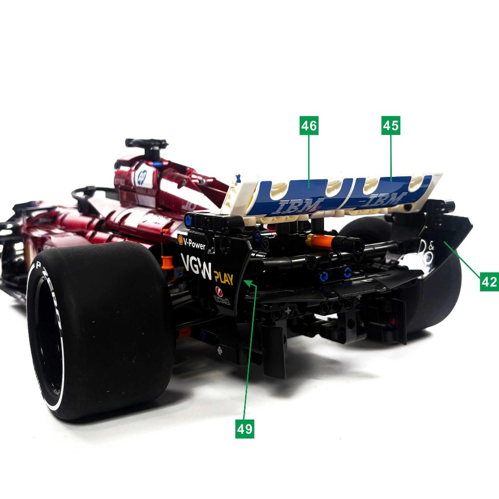 สติ๊กเกอร์สั่งทําพิเศษสําหรับ MK6024 Ferrari SF-25 เฉพาะสติ๊กเกอร์ ราคา ถูกที่สุด ดีลบีเคเค แกลเลอรีภาพที่ 8
