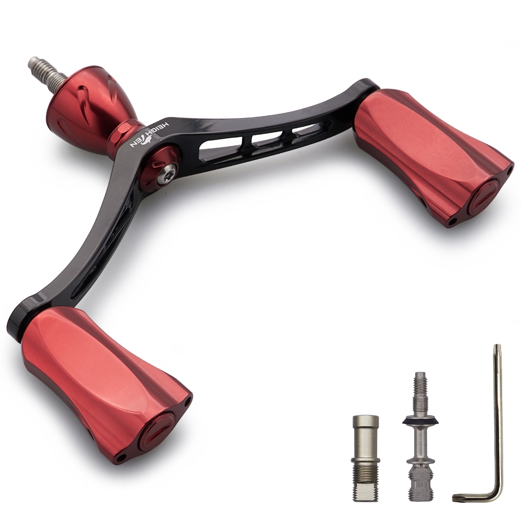 HEIGHTEN แขนหมุนรีลหมุน 92mm พร้อมปุ่มจับขนาด 21mm สำหรับ Shimano Vanford 25 Nasci Daiwa Caldia Fishing Reel