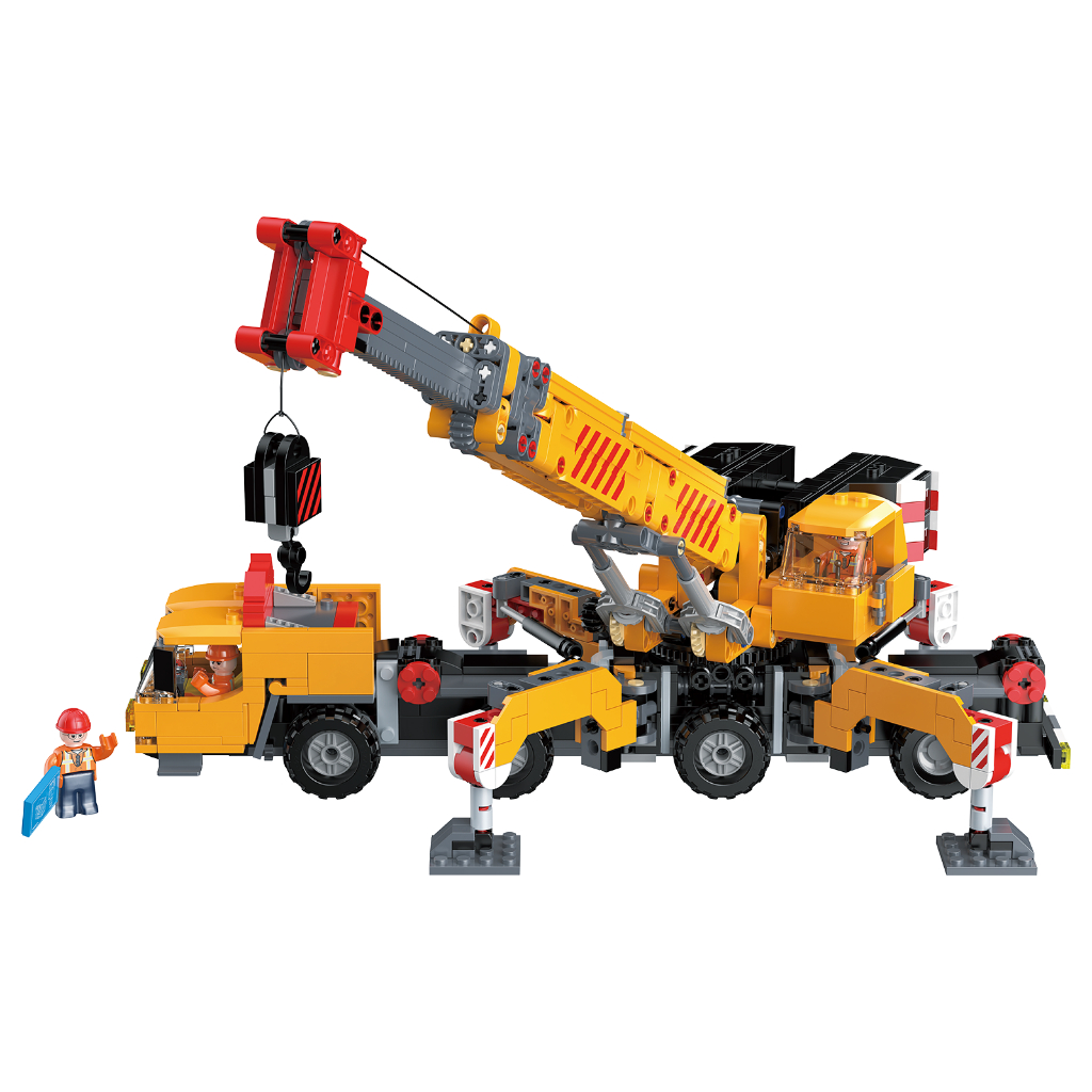 YODo Crane Building Block Toy ของเล่นเครนแบบพกพา