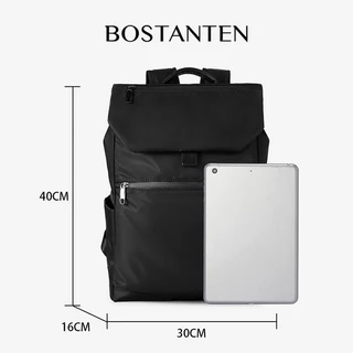 BOSTANTEN Horizon กระเป๋าเป้ผู้ชาย กันน้ำ ผ้าหนา ใส่โน้ตบุ๊ก จุเยอะ ใช้ทำงาน ธุรกิจ เดินทาง