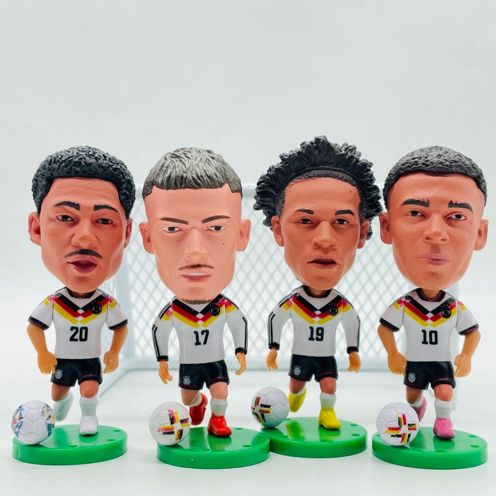 Soccerwe ฟุตบอลความสูง 7 ซม. Nation 20# ตุ๊กตา Gnabry Sane