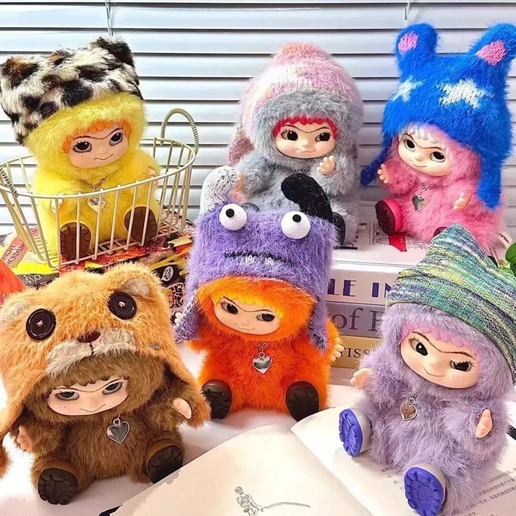 1 PC Wakuku Fuzzy อินเทรนด์ Fun Party กล่องตาบอด Wakuku Action Figure Mystery กล่องน่ารักตุ๊กตากระเป๋าจี้ตุ๊กตา Surprise กระเป๋าของขวัญ newToyha款!!