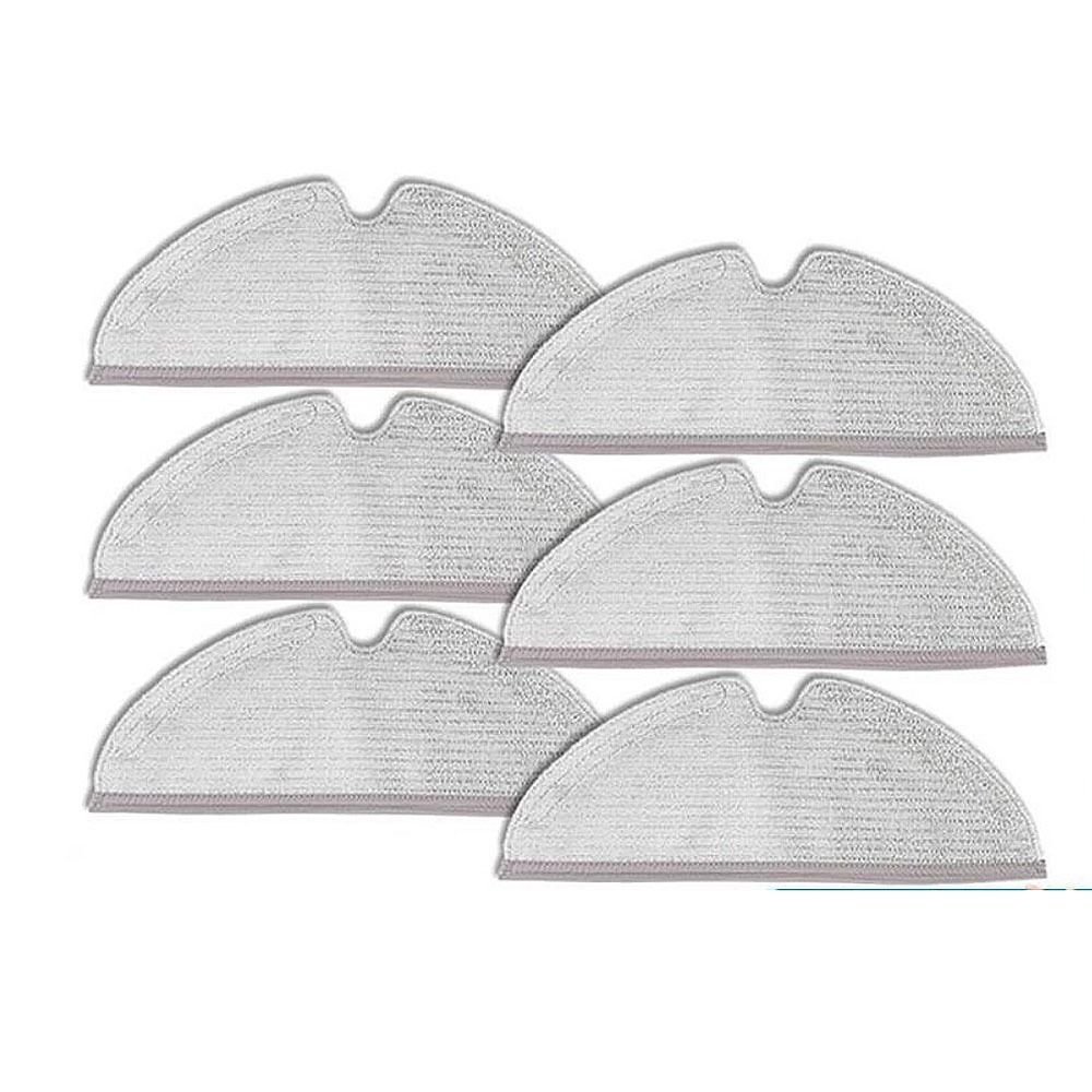 4PCS Mop ผ้าสําหรับ XiaoMi Roborock S5 Max S6 Pure S6 S5 S51 S50 S55 E25 E35 หุ่นยนต์เครื่องดูดฝุ่น