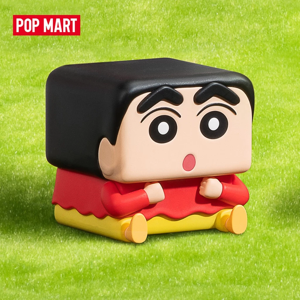 POP MART Crayon Shinchan POP CUBE-1 Series Figures Blind Box Action Toys Collectable Figure Birthday Gift Kid Toy
