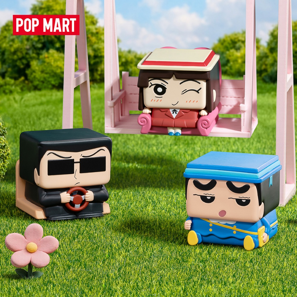 POP MART Crayon Shinchan POP CUBE-3 Series Figures（whole set）Blind Box Action Toys Collectable Figur