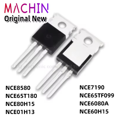 5PCS NCE8580 NCE65T180 NCE80H15 NCE01H13 NCE7190 NCE65TF099 NCE6080A NCE60H15 TO-220 MOS FET.