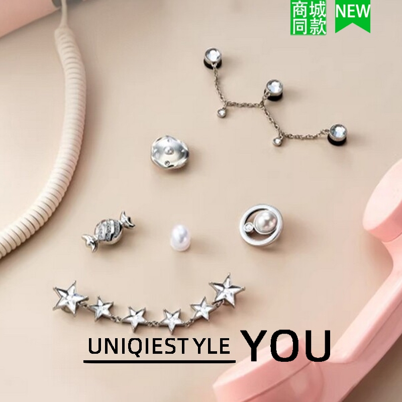 รองเท้าหัวเข็มขัด DIY แบบถอดเปลี่ยนได้ มาพร้อมอัญมณีและชุดโซ่