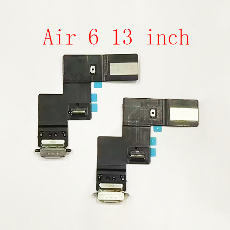 พอร์ต USB สําหรับ iPad 2024 Air6 11 13 นิ้ว A2898 A2899 A2900 A2902 A2903 A2904 ชาร์จเชื่อมต่อ Flex 