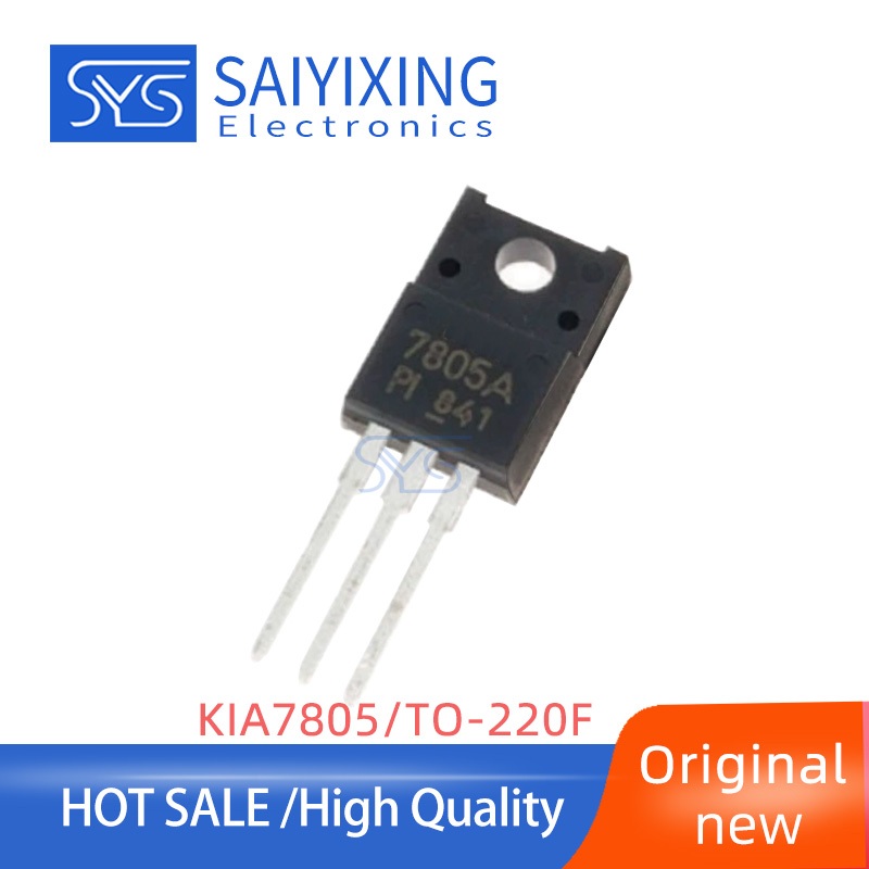 10PCS ใหม่ KIA7805 TO220F สามปลายแรงดันไฟฟ้าหลอด KIA7805API-U/P KIA7805A