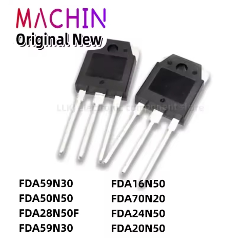 5PCS FDA59N30 FDA50N50 FDA28N50F FDA59N30 FDA16N50 FDA70N20N50 TO3P ทรานซิสเตอร์พลังงาน TO-3P.