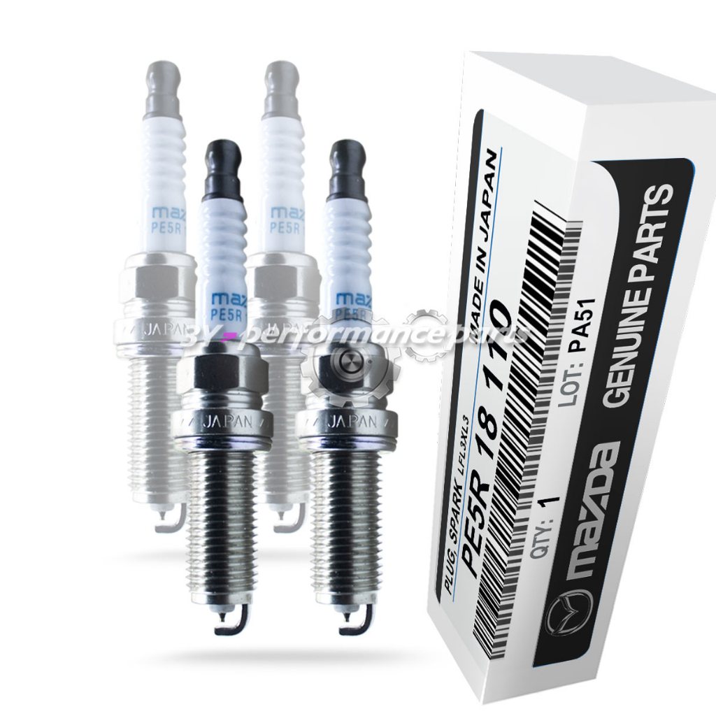ใหม่แท้ MAZDA PE5R-18-110 (@4PCS) SKYACTIV MODEL- 2 / 3 / 6 / CX3 / CX5 / BIANTE SPARK PLUG (IRIDIUM