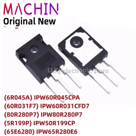 5PCS 6R045A IPW60R045CPA 60R031F7 IPW60R031CFD7 80R280P7 IPW80R280P7 TO-247 5R199P IPW50R280P 65E6E6