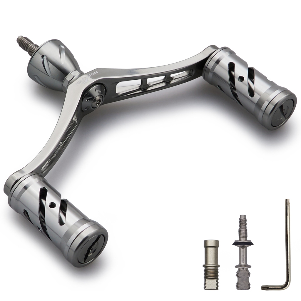 HEIGHTEN รอกหมุนลูกบิด ขนาด 92 มม., สำหรับสายเบ็ด 16 มม., เหมาะกับ Shimano Ultegra และ Daiwa Caldia