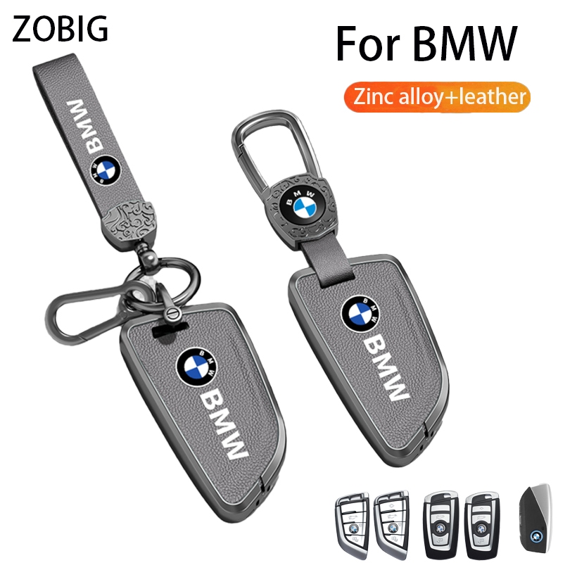 ZOBIG สังกะสีอัลลอยด์หนังสําหรับ BMW 1-7 Series X1 X3 X4 X6 X7 M5 M6 i3 i7