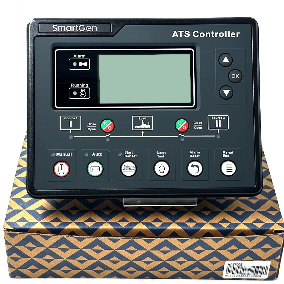 Smartgen HAT700B คอนโทรลเลอร์ ATS เหมาะสําหรับ SGQ ATS, การตรวจจับปัจจุบัน, แหล่งจ่ายไฟ AC