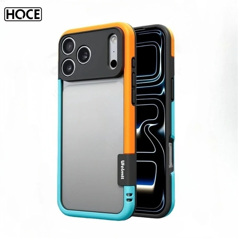 HOCE กรอบโทรศัพท์ TPU แบบนุ่มสําหรับ IPhone 17 16 13 14 15 12 Pro Max 13Mini ไม่มี Backboard เฉพาะขอบ