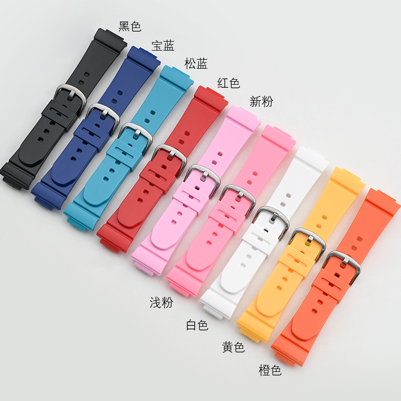 สายนาฬิกาเรซิน TPU สําหรับ Ca-sio BGA-130/131/132/133/134/160/161 ;BGD-5000/5001/5020 เปลี่ยนอุปกรณ์