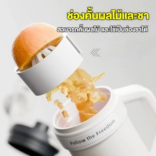 แก้วเซรามิกแบบพกพาขนาดใหญ่ 1200 มล. เก็บความร้อนและความเย็น แก้วแบบมีหลอดดูด ขวดน้ำสแตนเลส 316 กระติกน้ำแบบคู่พร้อมหลอดดูดและหูจับ กระติกน้ำสูญญากาศ