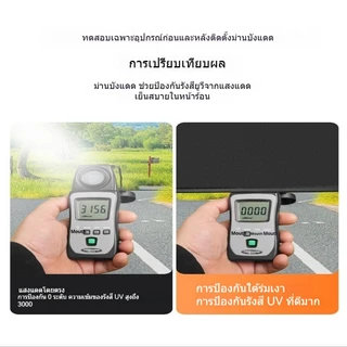SEAMETAL ม่านบังแดดรถยนต์ ป้องกันรังสียูวี บังแดดรถยนต์ ลดอุณหภูมิภายในรถ ดูดซับความร้อน ใช้ได้ทุกฤดู/กัน UV แม้ในวันฝนตก