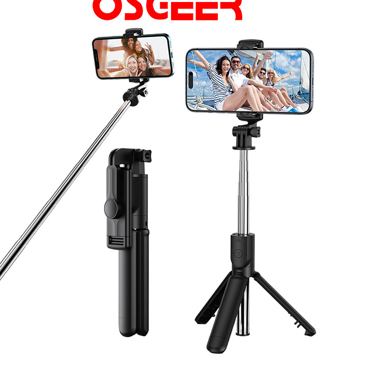 [OSGEER] ขาตั้งกล้องไม้เซลฟี่แบบพับได้แบบพกพา | ขนาดพกพา & รีโมทไร้สาย