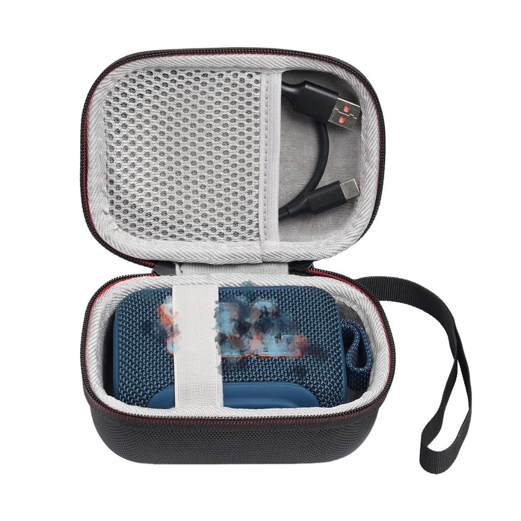 กระเป๋าพกพาแบบพกพาสําหรับ JBL GO5 ลําโพง Hard EVA กระเป๋ากันกระแทกกระเป๋าเดินทางสําหรับ JBL Go5 ลําโ