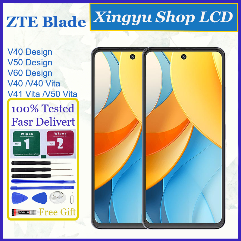 Original สําหรับ ZTE ใบมีด V40 V40 Vita V40 การออกแบบ V41 Vita V50 Vita V50 การออกแบบ V60 การออกแบบจ
