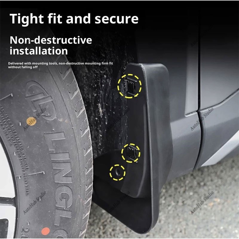 【LEAPMOTOR B10】แผ่นกันโคลนฝาครอบพวงมาลัยอุปกรณ์เสริมในรถยนต์ภายในสติกเกอร์รถยนต์ ABS