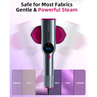Dr.flash เตารีดพกพา 2in1 แห้งเปียก กำลังสูง ไอน้ำแรง พับได้ ฆ่าเชื้อ99.99% Handheld Garment Steamer สำหรับเดินทาง หอพัก ครอบครัว