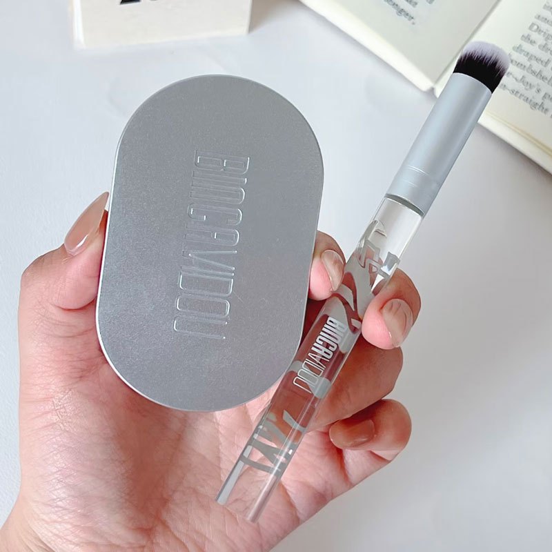 BINCA VIDOU คอนซีลเลอร์ Aqua 2 สีจุดปกปิดรอยสิว Dark Circles กระบนใบหน้าที่มองไม่เห็นรูขุมขน Hold Ma