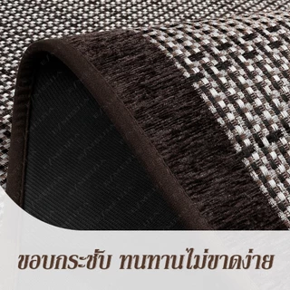 E MEIJIA พรมปูพื้นห้องครัว พรมเช็ดเท้า พรมผืนยาว ผ้าลินิน ซับน้ำได้ดี แห้งไว กันลื่น ทำความสะอาดง่าย