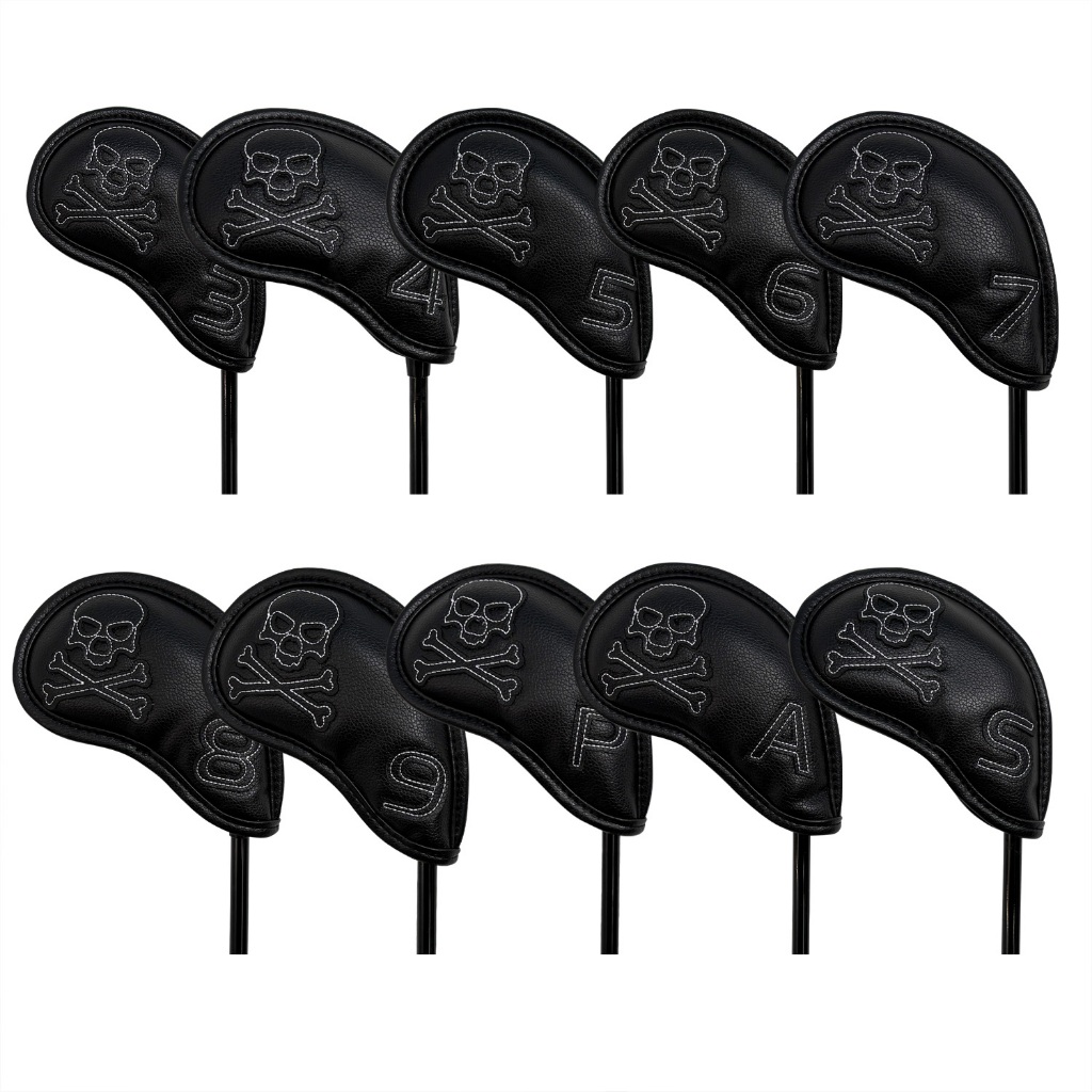 cover ไม้กอล์ฟ Iron Club Head Cover ฝาครอบป้องกัน Club Cover Ball Head Cap Cover Iron Club Head Cove