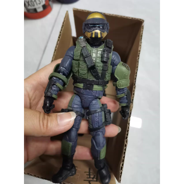 (ไม่มีกล่อง) Hasbro GIJOE Steel Force Special Forces Action Figure