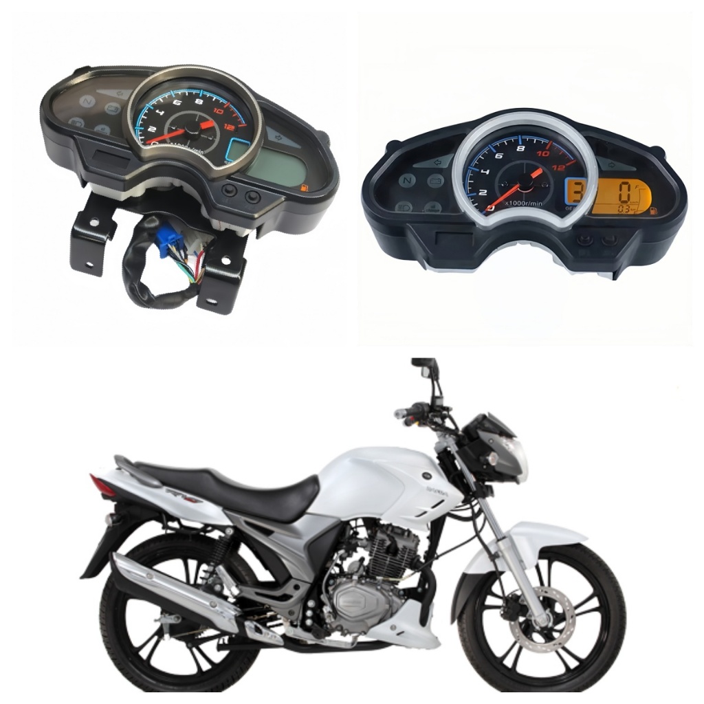 รถจักรยานยนต์ LED SpeedoMeter สําหรับ Dafra Riva 150 2012-2017 Hj150-9A Cool เครื่องวัดระยะทาง