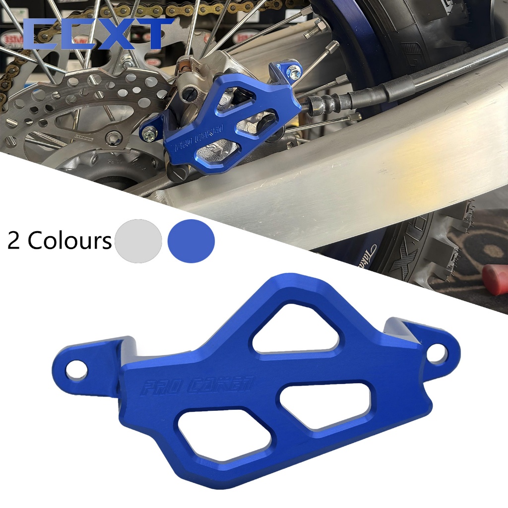 CNC ด้านหลังเบรค Caliper Guard Protector สําหรับ Yamaha YZ125 YZ250X YZ250F YZ250X YZ450F YZ450FX 50