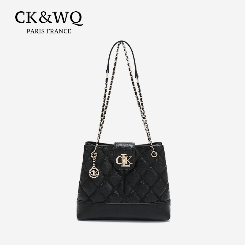 MOYOU กระเป๋าโซ่หนังกลับควิลท์ | ดีไซน์หรูหราและเบาสำหรับการใช้งานประจำวัน | สามารถสะพายข้างและพาสซิ