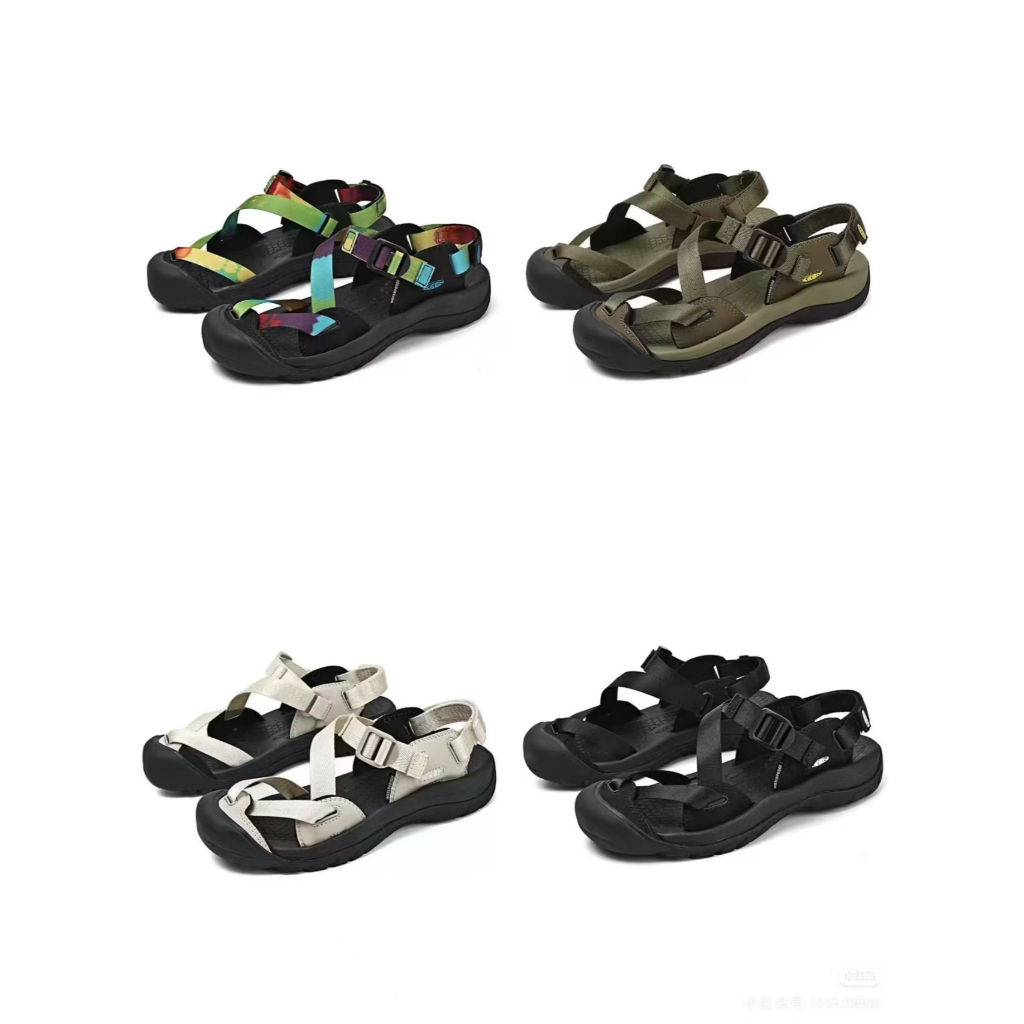 KEEN ZERRAPORT II 'SILVER BIRCH/BLACK' รองเท้าแตะรัดส้น กันน้ำ มาตรฐาน USA พร้อมส่ง keen official th