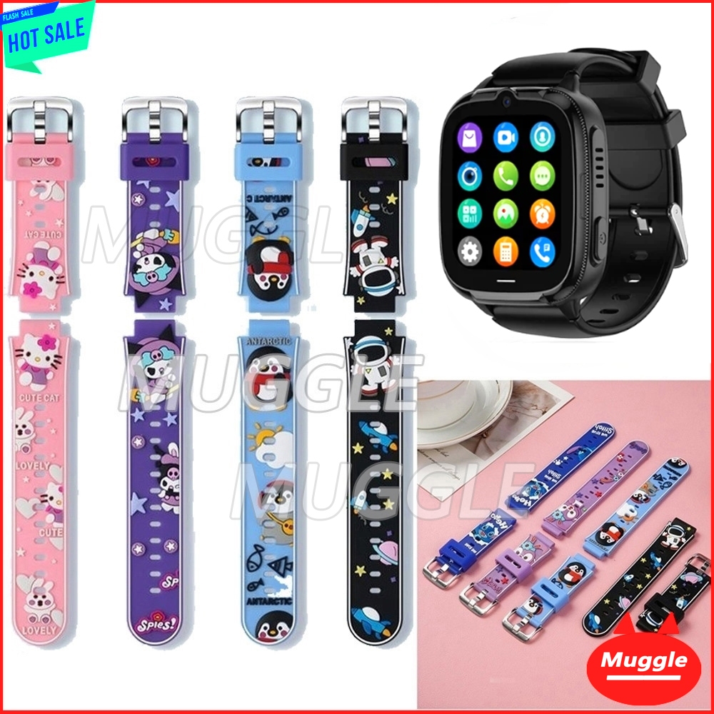 HOCO Y106 Y104 สายนาฬิกาซิลิโคนกีฬา สายนาฬิกาการ์ตูน HOCO Y106 Y104 Y101 สายรัดข้อมือพิมพ์ลาย สายรัด