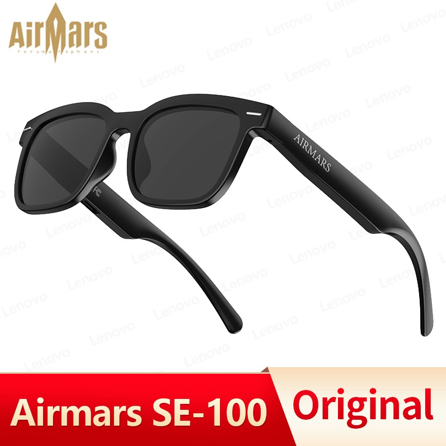 Airmars SE-100 แว่นตาอัจฉริยะ หูฟังบลูทูธ 5.3 เสียงคมชัด ป้องกันรังสียูวี แว่นตา ออกแดดเปลี่ยนสี กีฬากลางแจ้ง