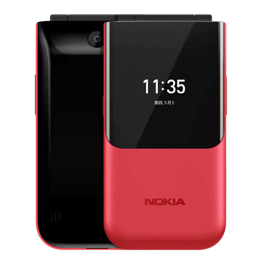 โทรศัพท์มือถือ Nokia 2720 Flip 4G Dual SIM ของแท้ครบชุด