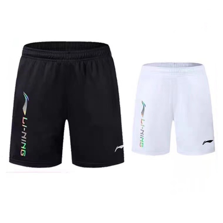 พร้อมส่ง Li Ning กางเกงขาสั้น กางเกงเทนนิส ระบายอากาศ แห้งเร็ว สําหรับผู้ชาย และผู้หญิง เหมาะกับการวิ่ง เล่นแบดมินตัน