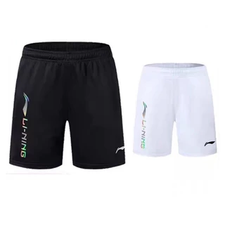 พร้อมส่ง Li Ning กางเกงขาสั้น กางเกงเทนนิส ระบายอากาศ แห้งเร็ว สําหรับผู้ชาย และผู้หญิง เหมาะกับการวิ่ง เล่นแบดมินตัน