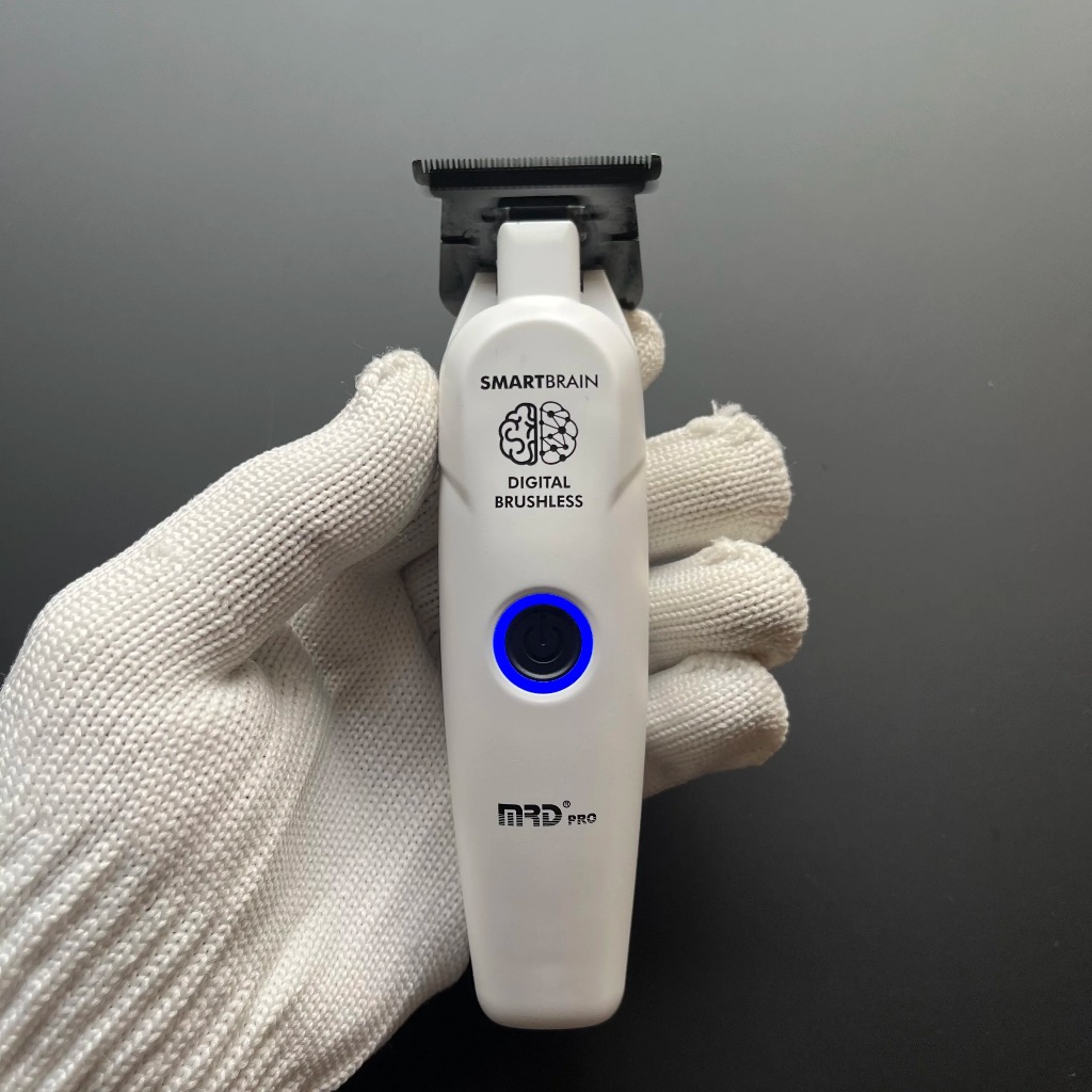 MRD GMT-3969ST Professional แกะสลักไฟฟ้าผม Clipper 7500RPM ไร้สาย Turbo มอเตอร์แม่เหล็กตัดผมเฉพาะ Tr