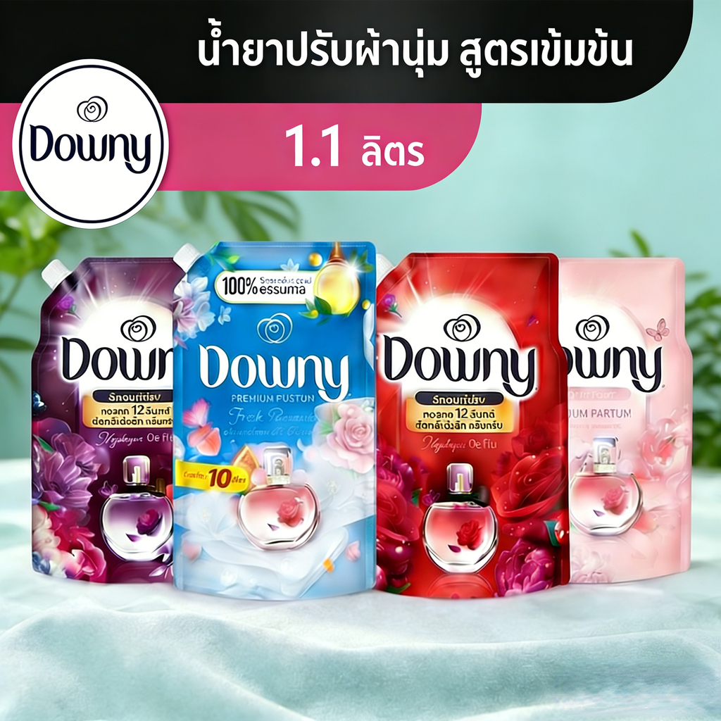 น้ำยาปรับผ้านุ่ม น้ำหอม 72h ทิ้งไว้ข้างหลังป้องกันไฟฟ้าสถิตย์ต่อต้านริ้วรอยต่อต้าน Pilling แม่และเด็กกล้ามเนื้ออ่อนไหวที่มีอยู่เสื้อผ้าป้องกันรูปร่างล็อคยาวนานขึ้น1,100ml.X3 & x6